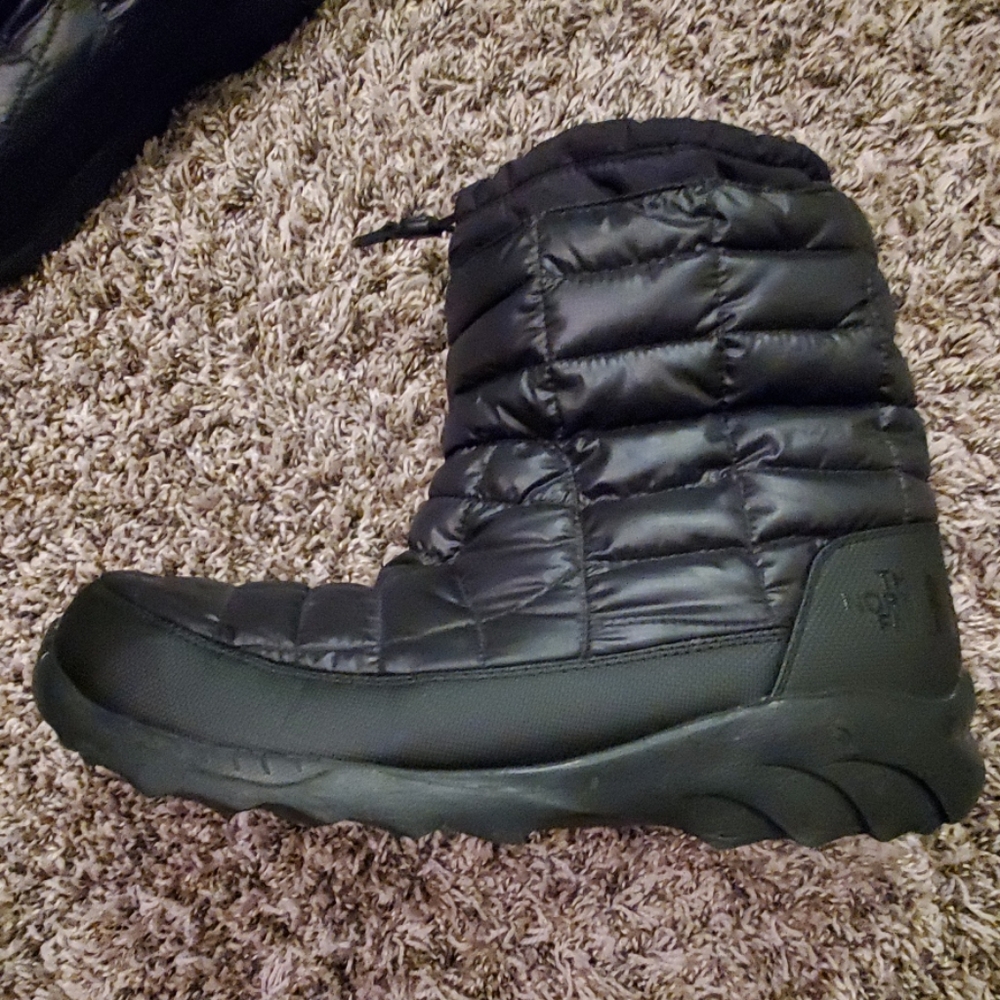 The North Face quilted boots